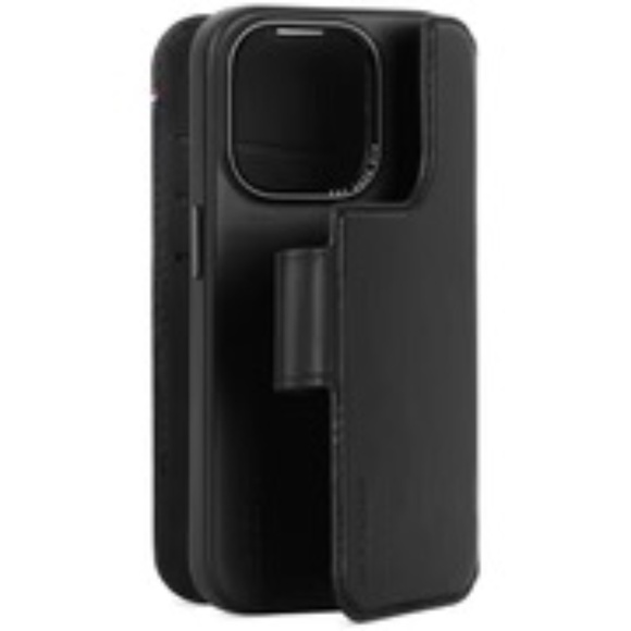 Black DECODED iPhone 15 Detachable Wallet Case - Picture 6 of 14